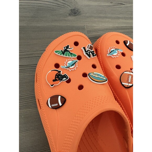 Crocs Hiker Xscape Clogs Chunky Platform Slip In Iconic Comfort Orange main image 6